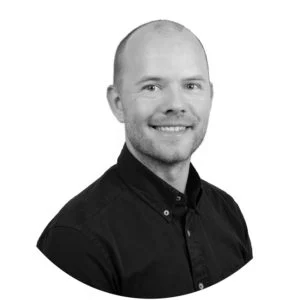 Johann, a team member, in a professional portrait